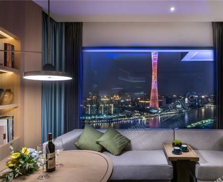 广州新网红酒店，270°全落地窗俯视“小蛮腰”，28楼云端下午茶
