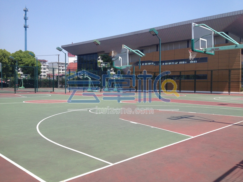 上海视觉艺术学院篮球场