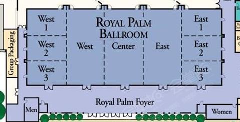 Royal Palm West, Center, East, East 1-3