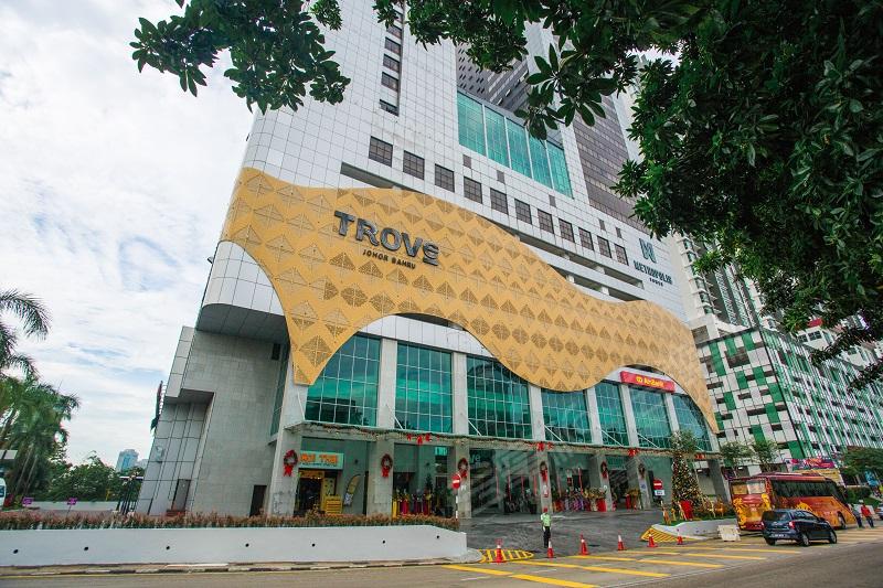 新山五星级酒店最大容纳400人的会议场地|柔佛州新山 TROVE 酒店(Trove Johor Bahru)的价格与联系方式