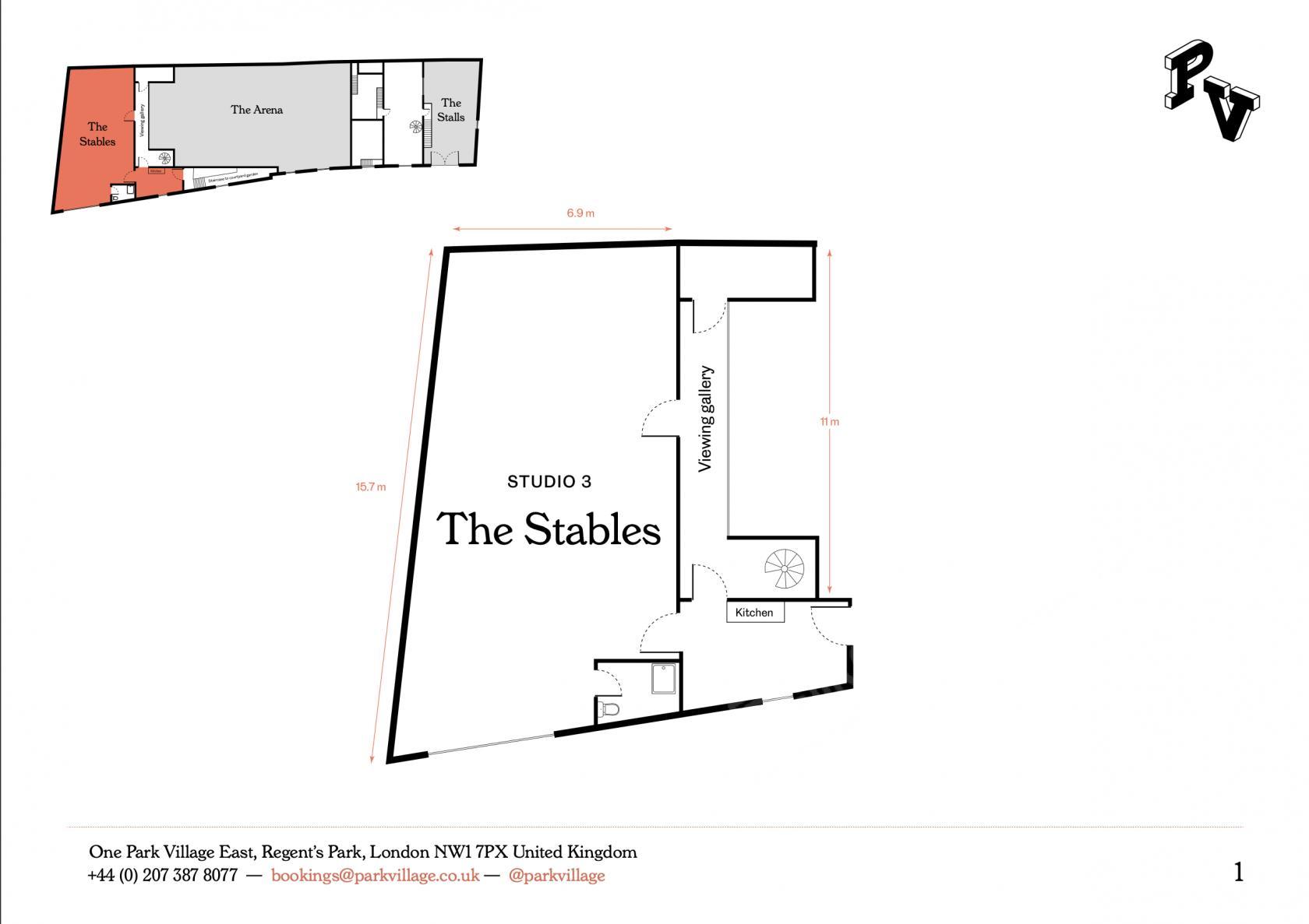 The Stables (Studio 3)