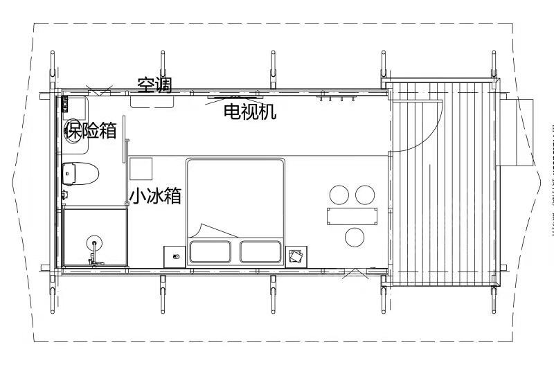 中衛(wèi)沙漠星星酒店場地環(huán)境場地尺寸圖