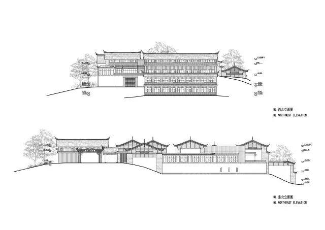 麗江金茂璞修雪山酒店場地環(huán)境場地尺寸圖