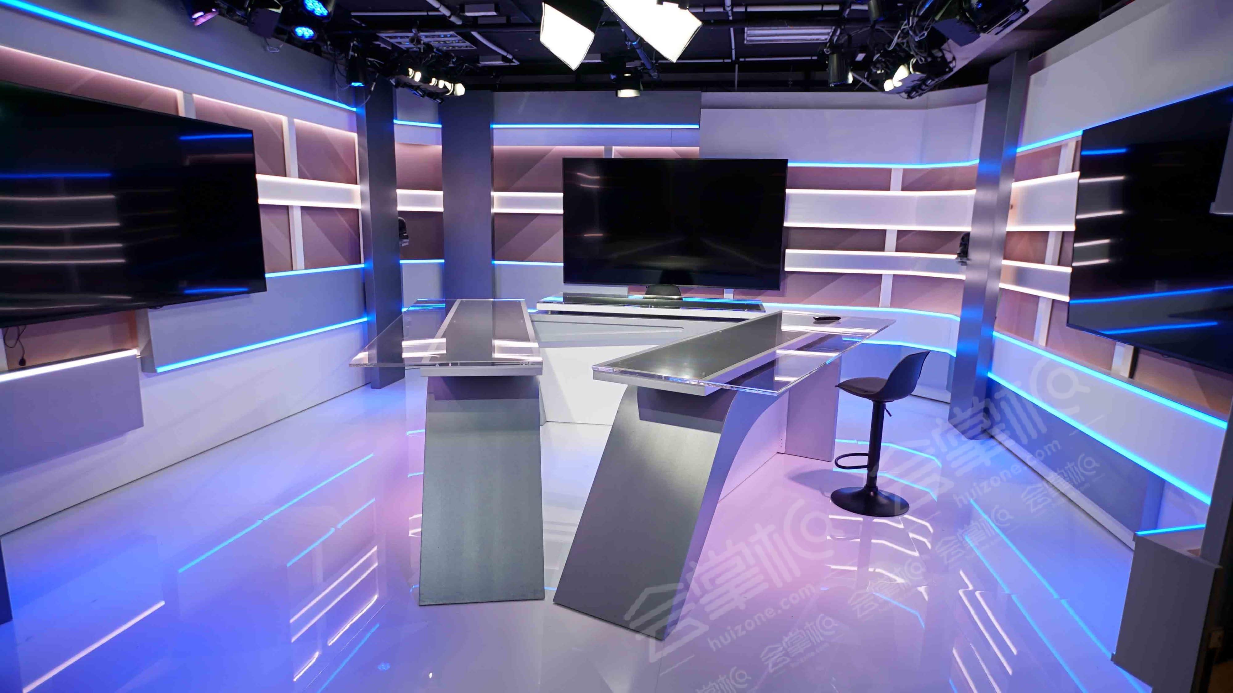 Élégant plateau de télévision tout équipé - Plateau talk A