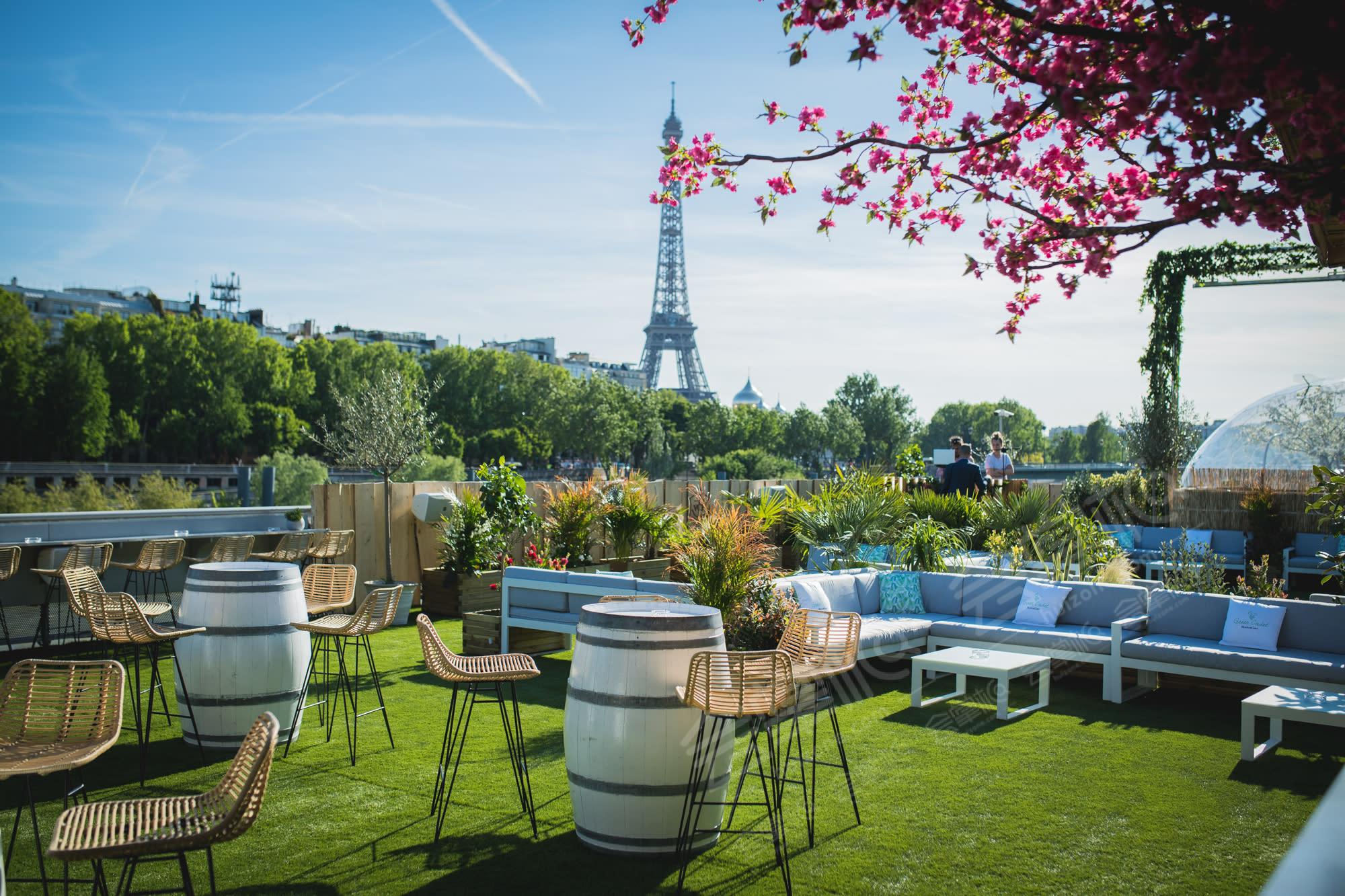 Incroyable Rooftop privatisable avec vue sur la Tour Eiffel