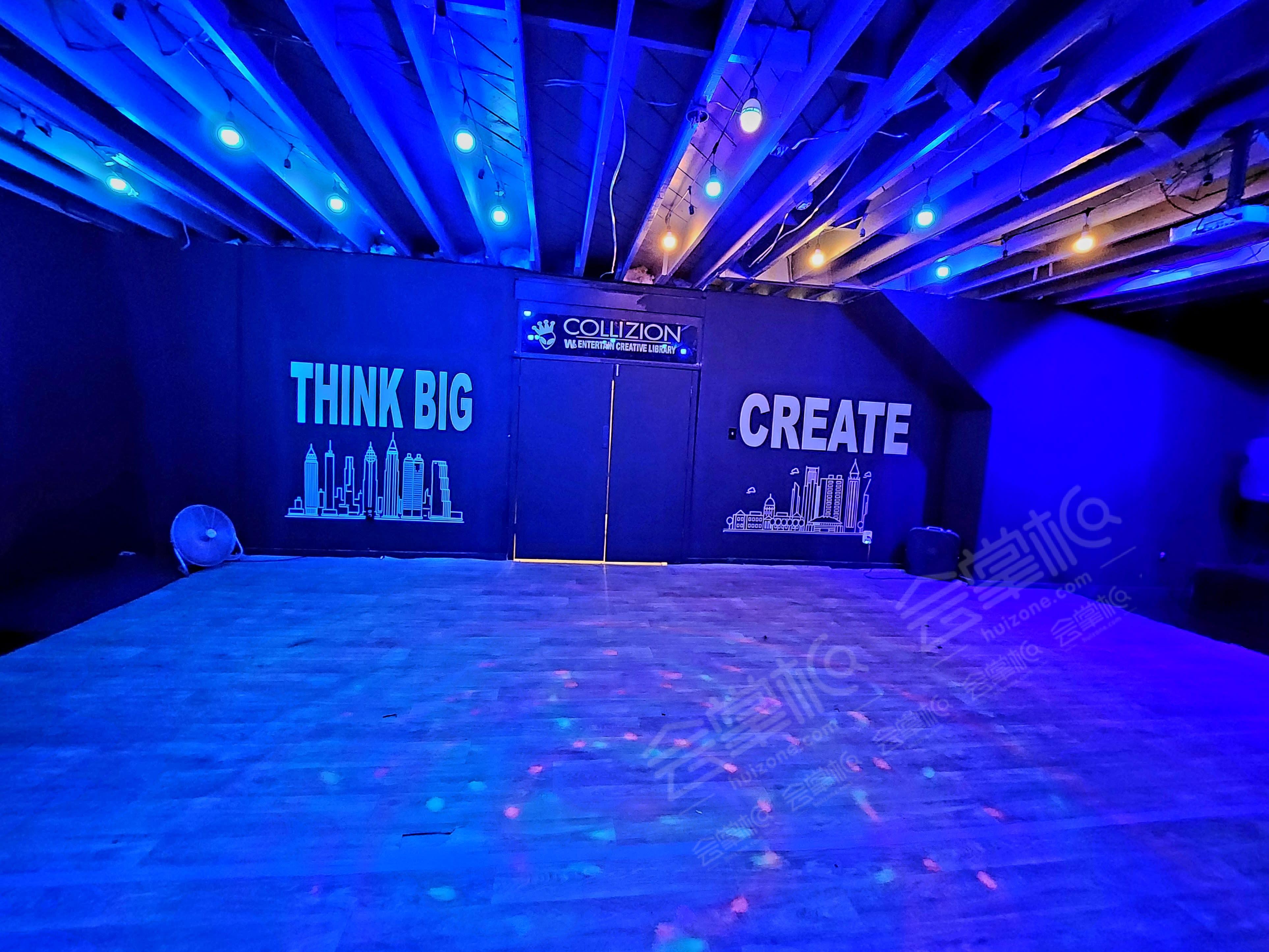 Event and activities space with stage, bar and Projector add on