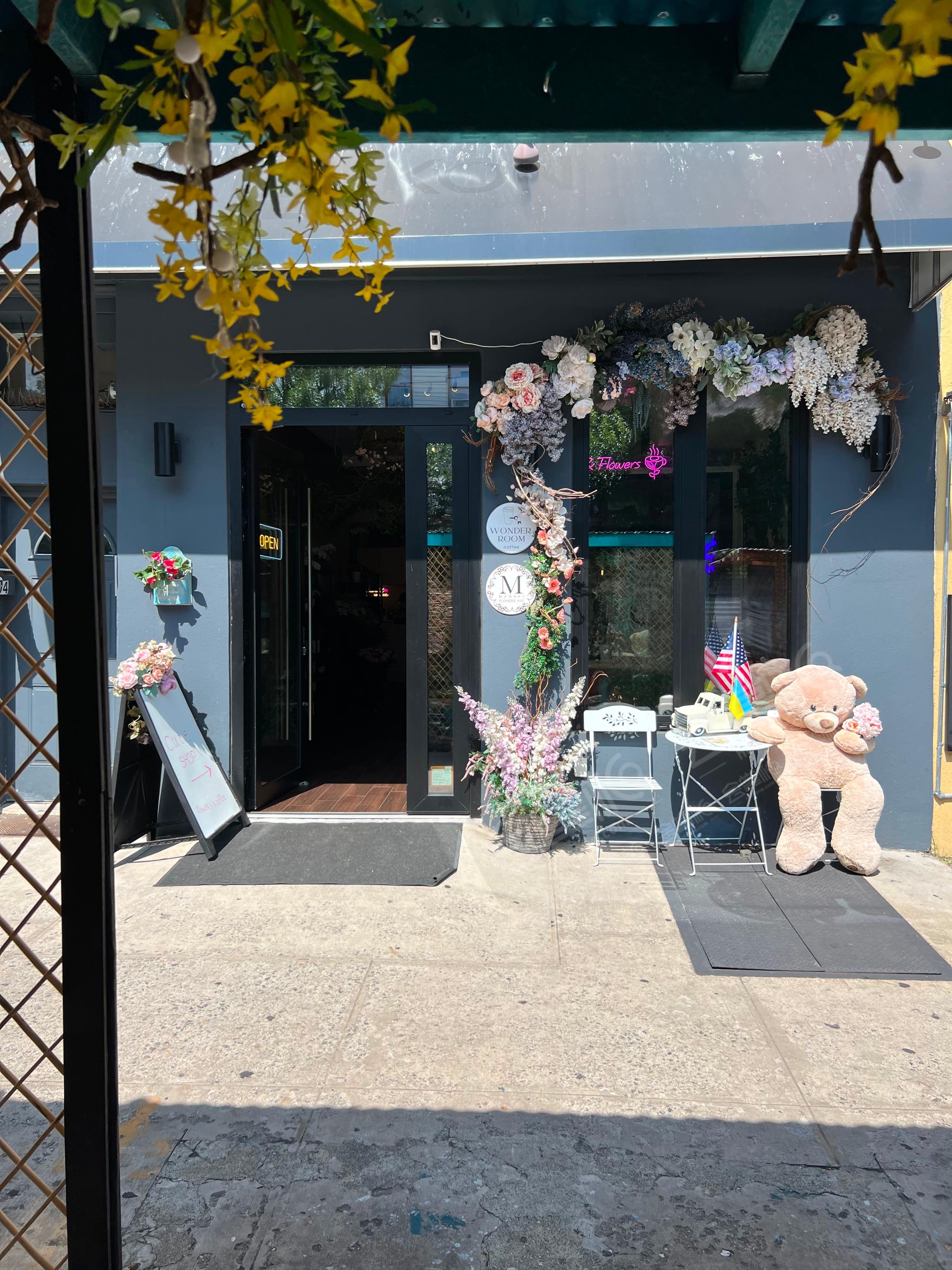 Avant-Garde Whimsical Coffee Shop in Brooklyn