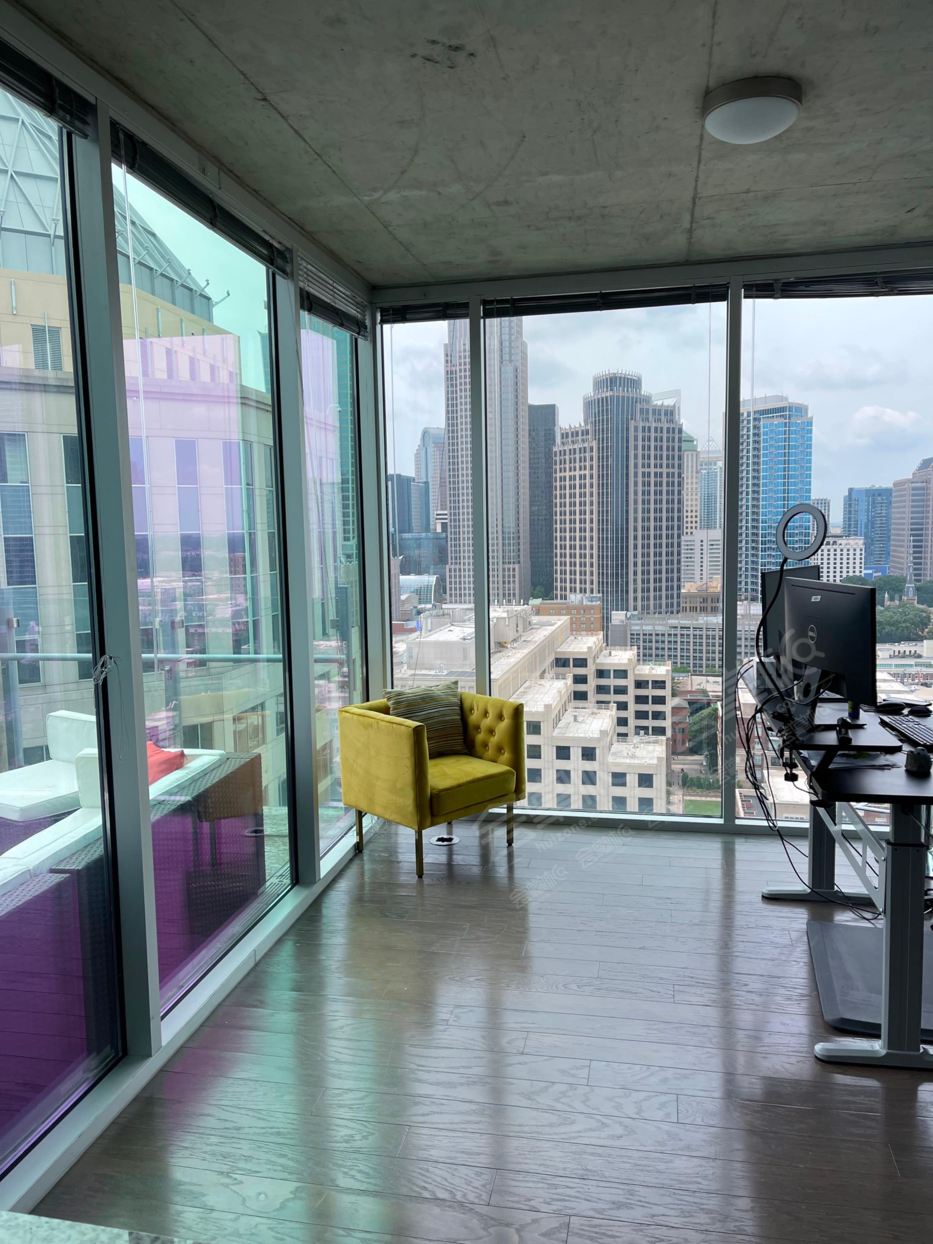 Uptown Penthouse with Skyline View
