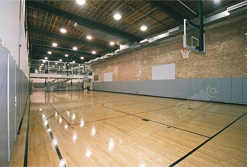 Gymnasium in urban space
