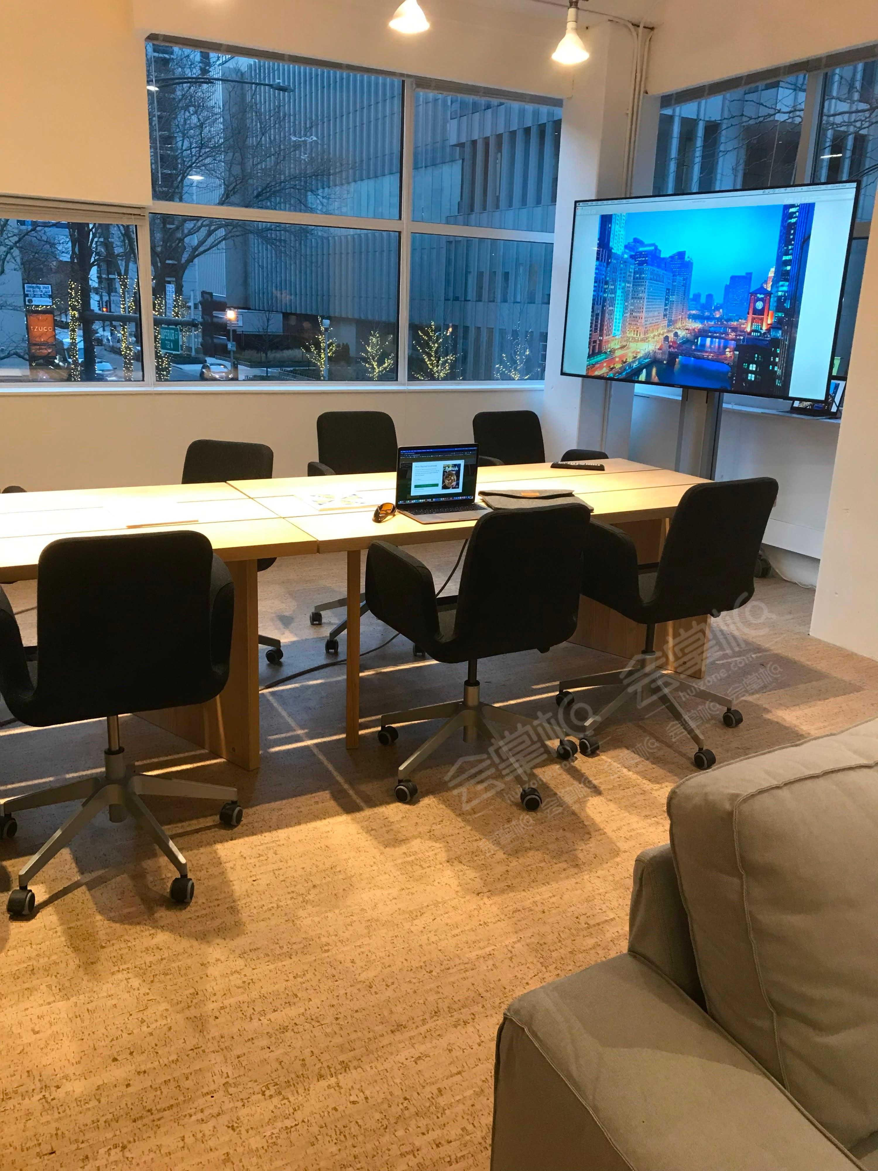 Versatile Boardroom and Conference Suite in River North/Streeterville. Introductory pricing for 2023 bookings.