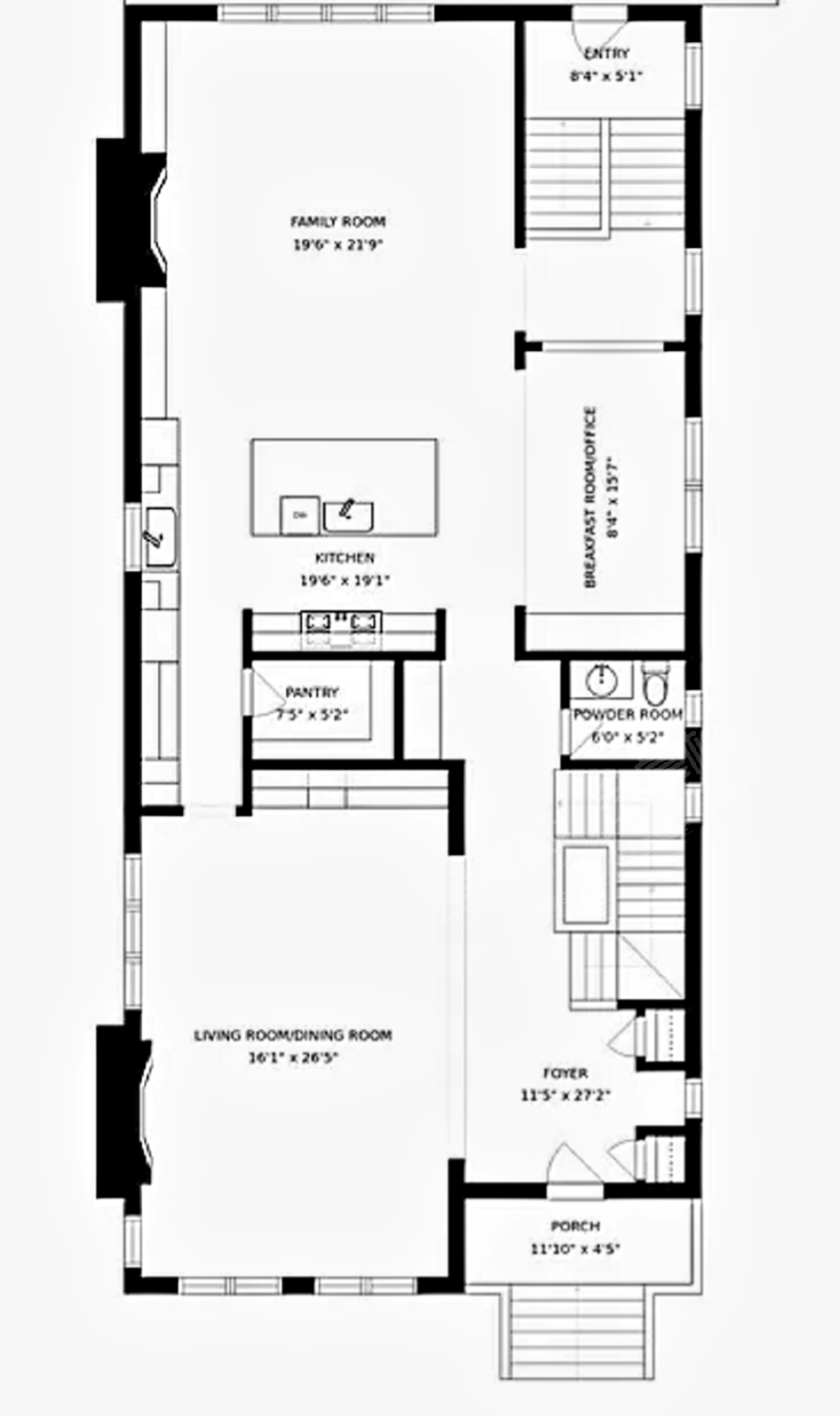 Luxurious Multi Purpose Space With Professional Grade Home Kitchen with Open Floor Plan Living Room (WOLF OVEN)