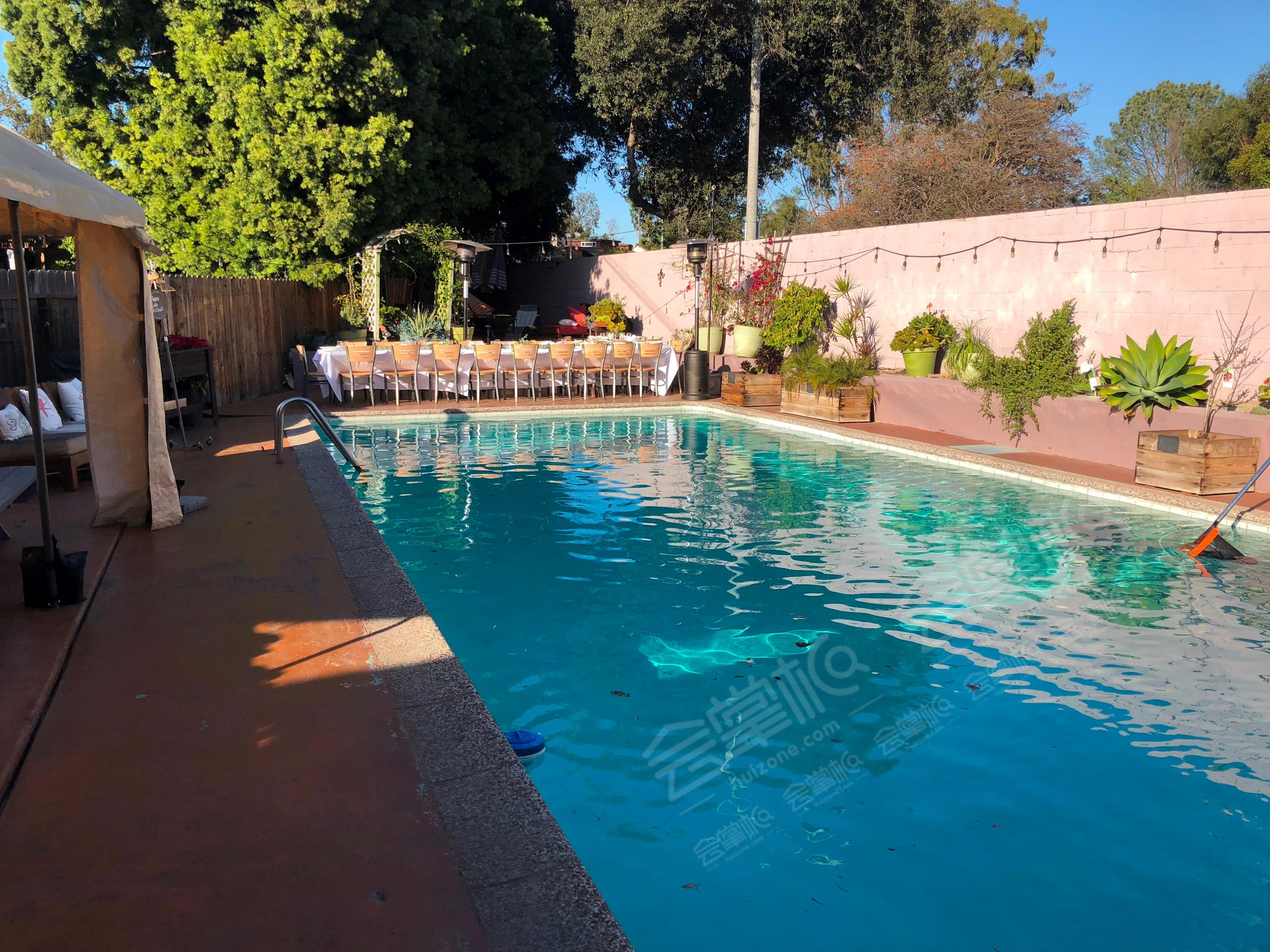 Pool Rental at Retro-Modern House Perfect for Small Outdoor Events