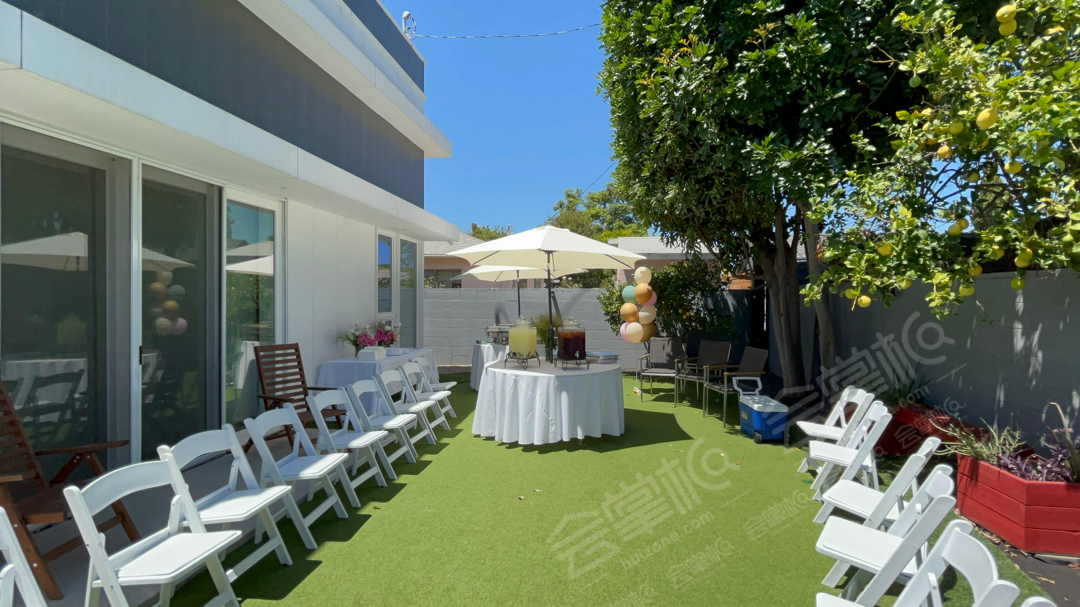 Modern Culver City Outdoor Event Space (Shaded), Garden Feel, Party, Production Space, Celebrations