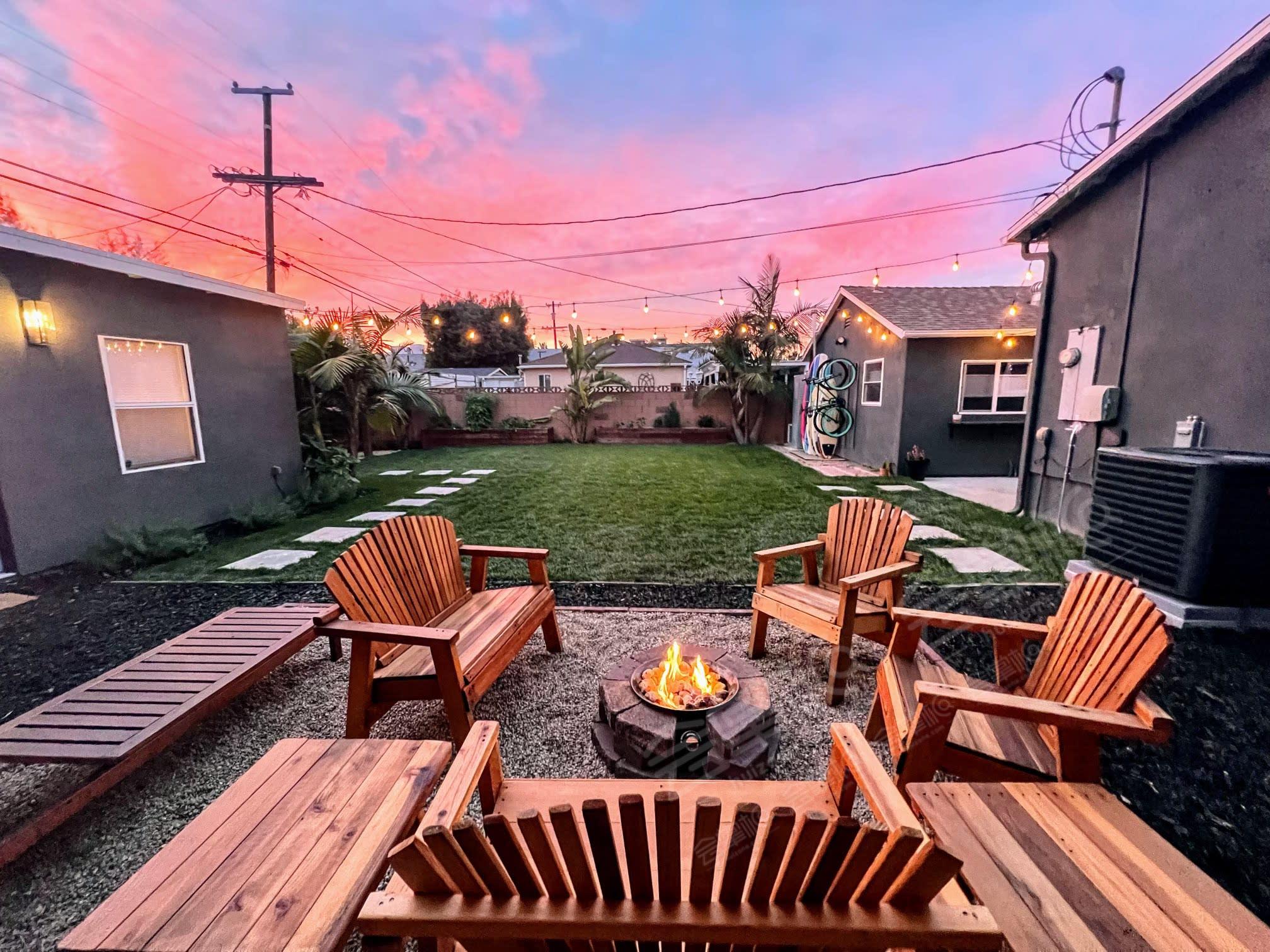 Sunny Culver Bungalow with Fire Pit