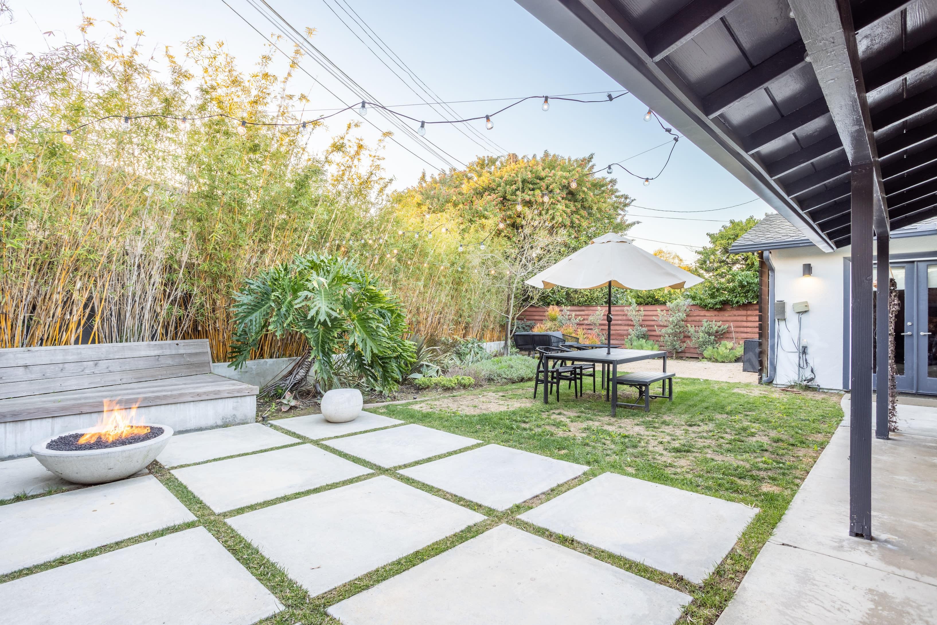 West LA bungalow with incredible energy and gorgeous landscaping.