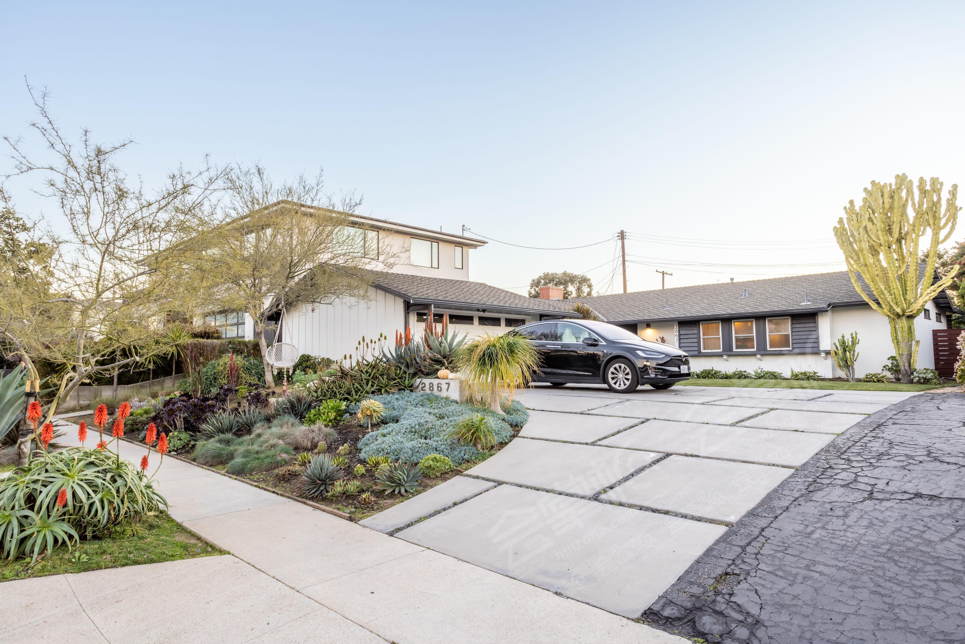 West LA bungalow with incredible energy and gorgeous landscaping.