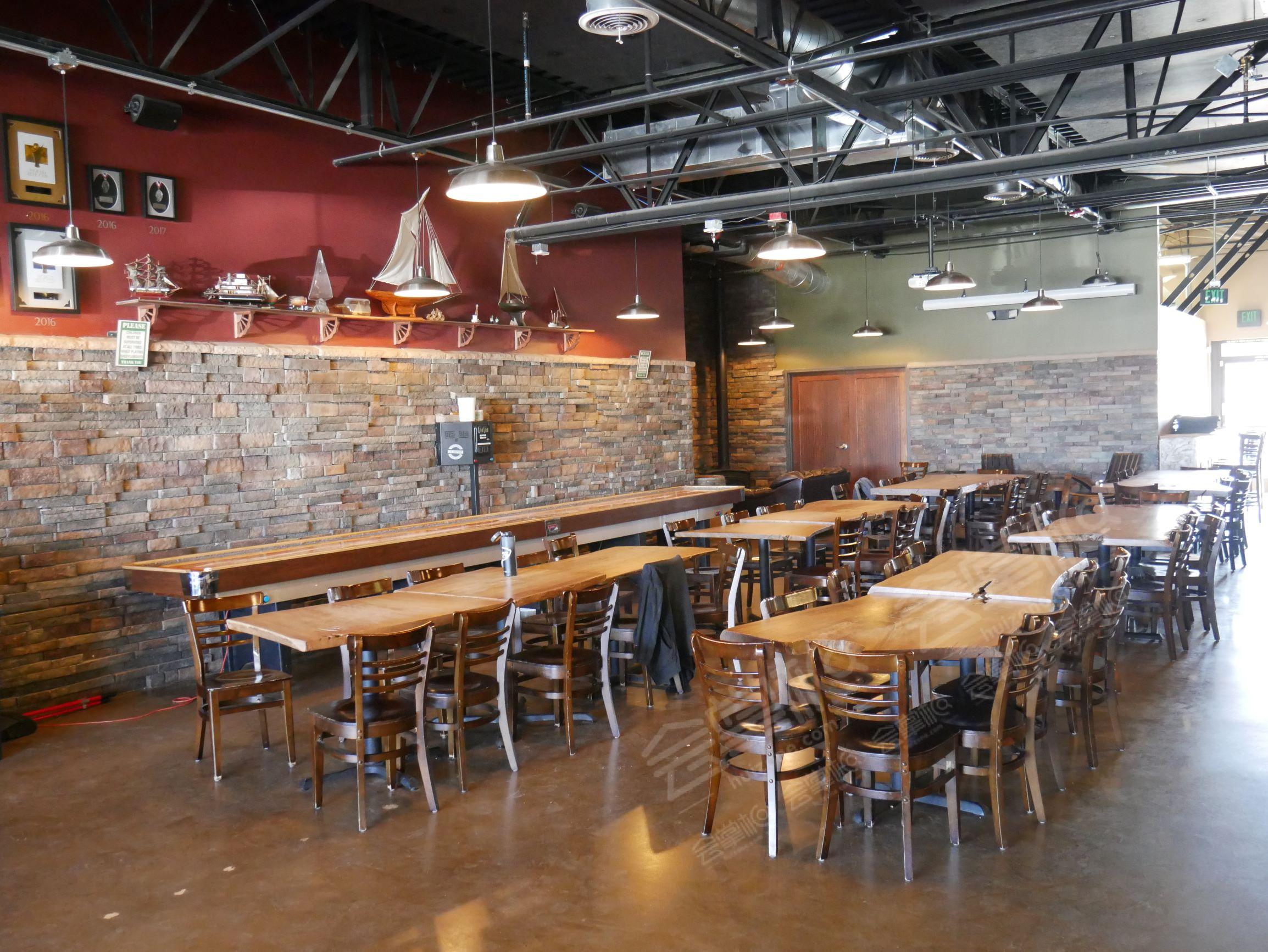 Barrel Room Event Space with Board Games & Shuffleboard
