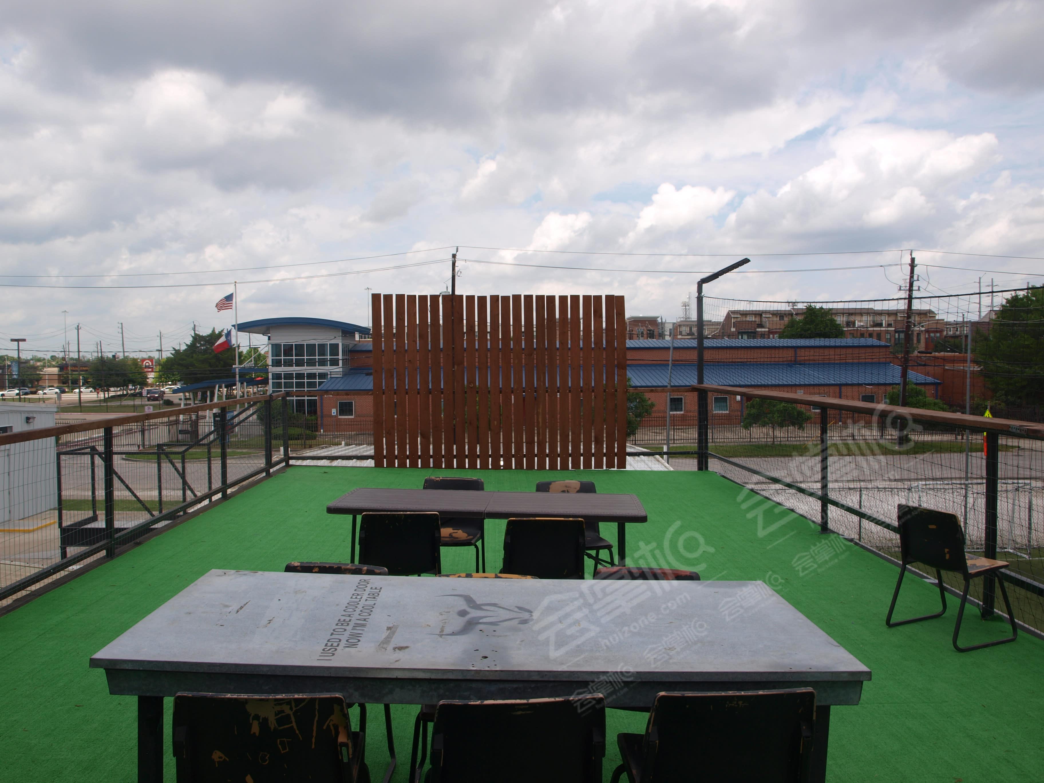 Rooftop Terrace Event Space with Skyline View