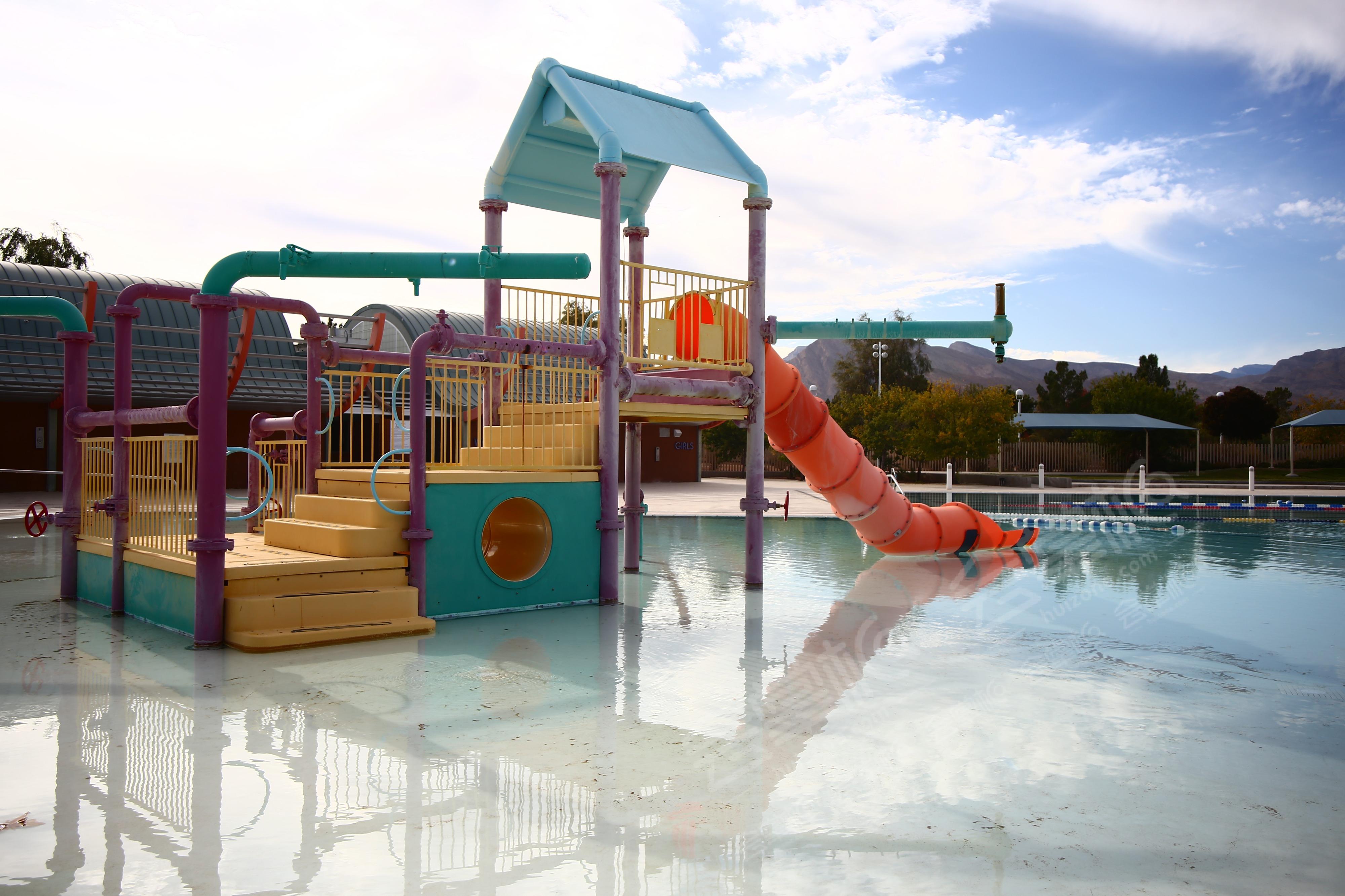 Outdoor Pool and Waterpark Perfect for Parties and Events