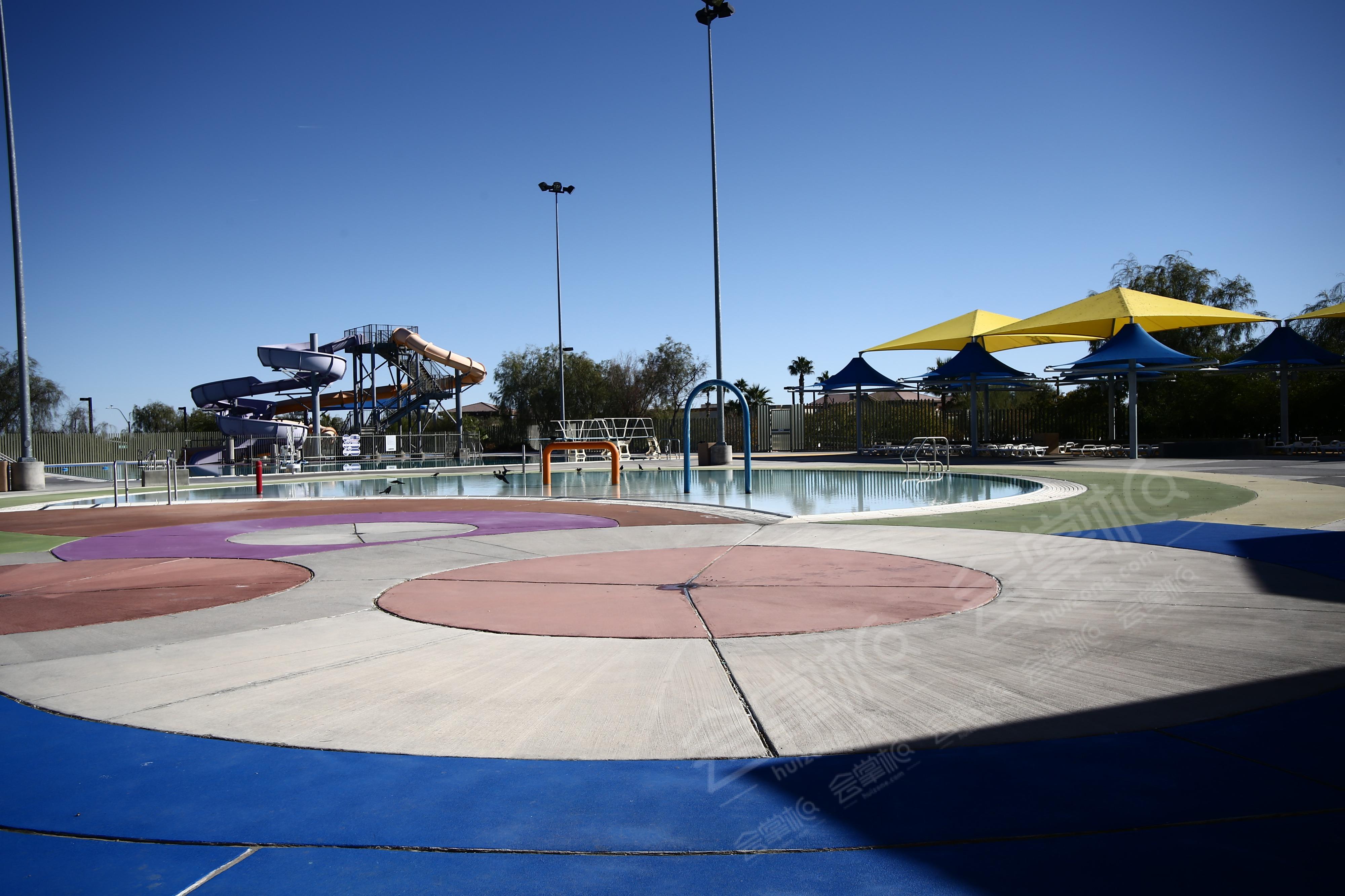 Outdoor Pool and Waterpark Great for Parties and Events
