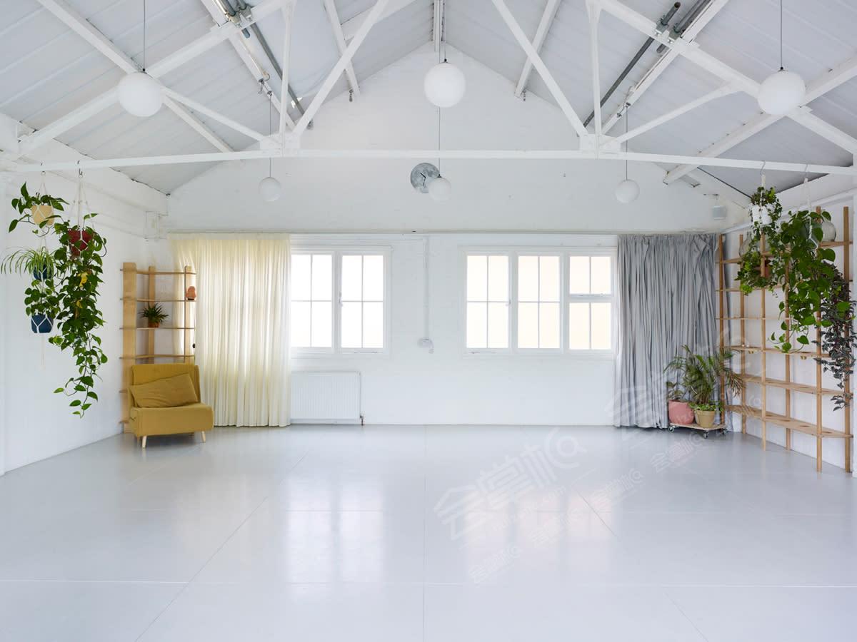 Bright and Airy Studio Flooded with Natural Light