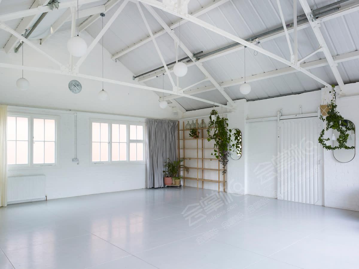 Bright and Airy Studio Flooded with Natural Light
