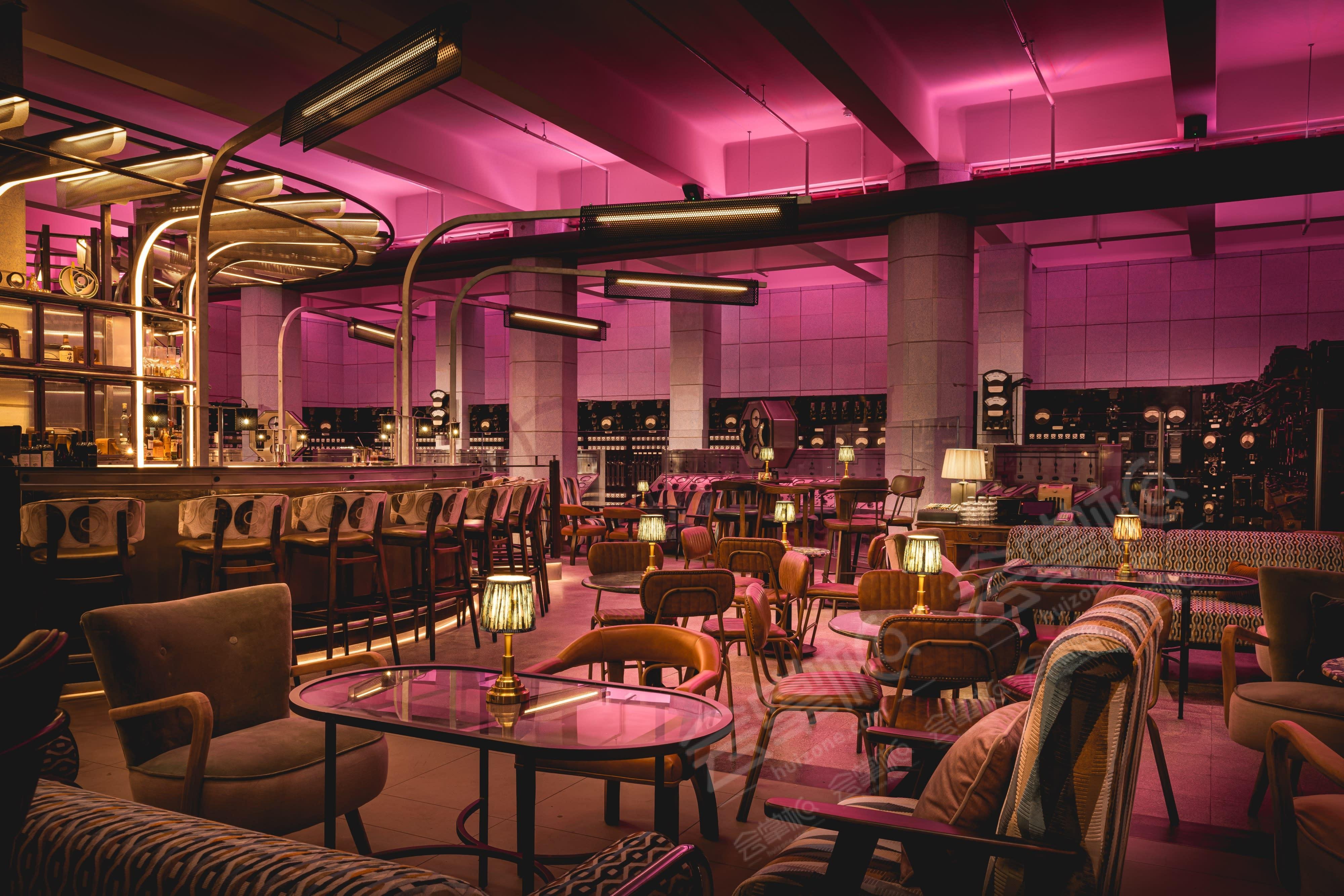 A unique bar in the hub of the iconic Grade II* listed Battersea Power Station - minimum spend applies