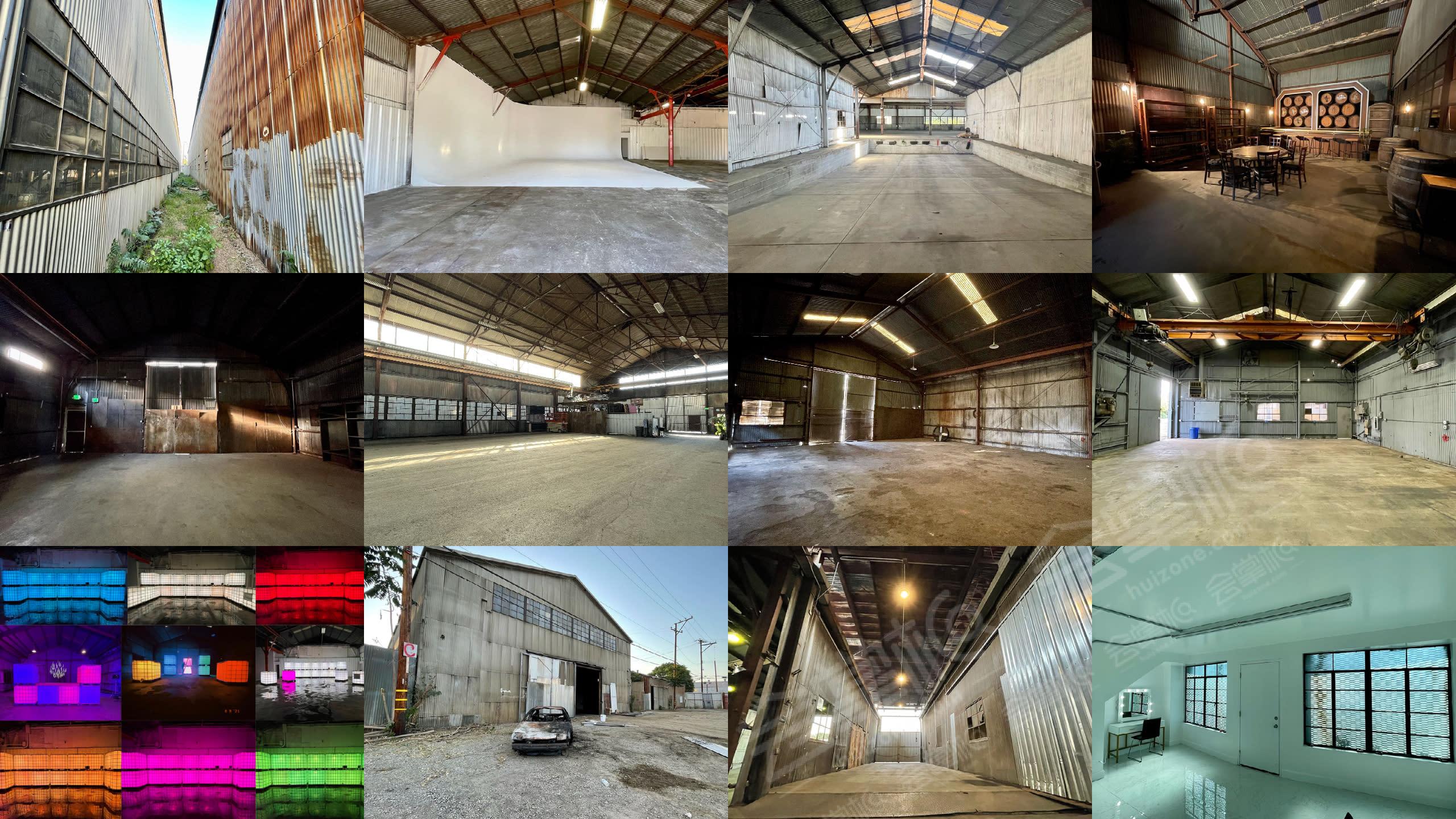 Multi-Stage Industrial Photo / Film Warehouse Studio