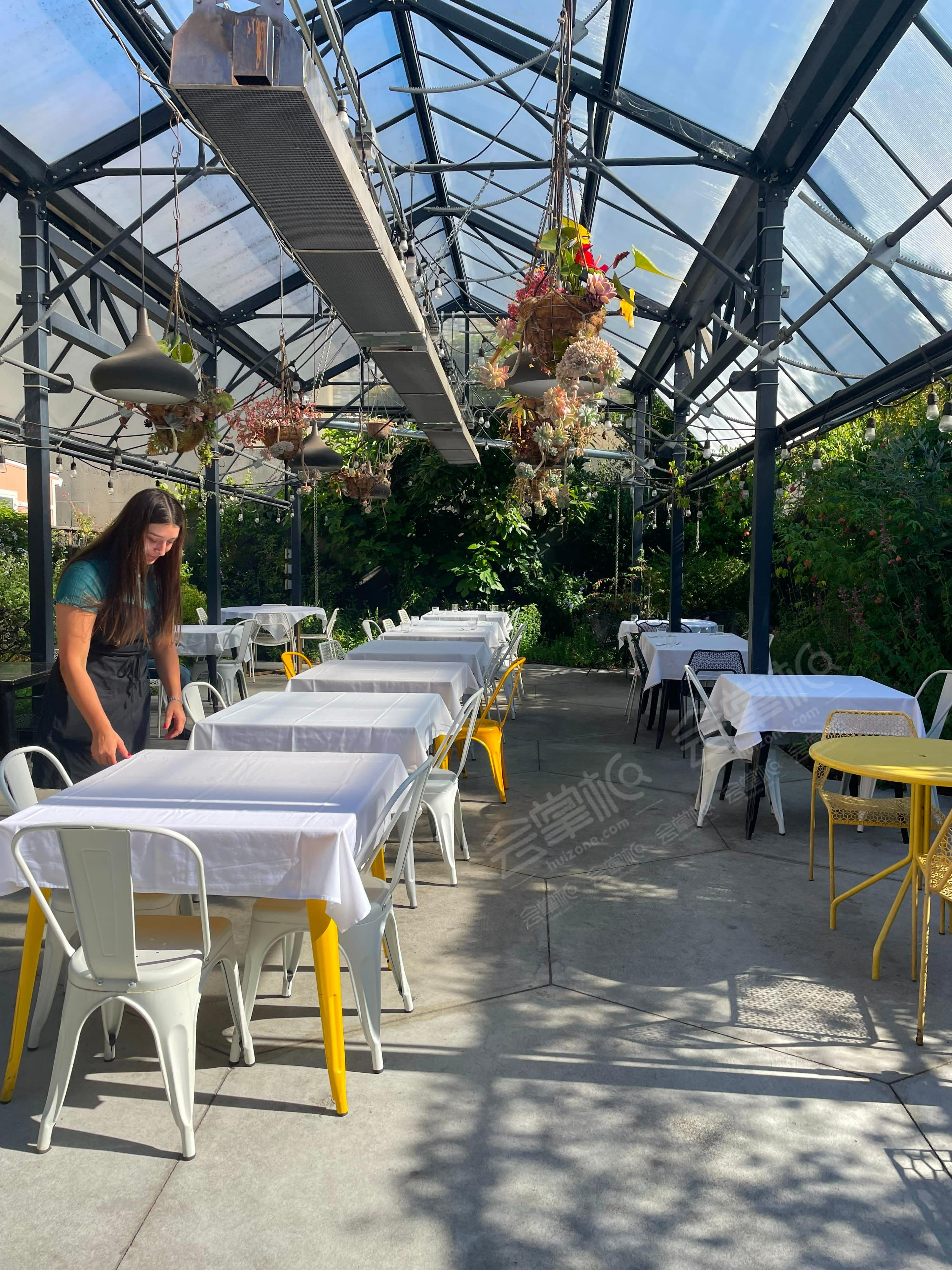 Beautiful Garden Cafe in North Berkeley
