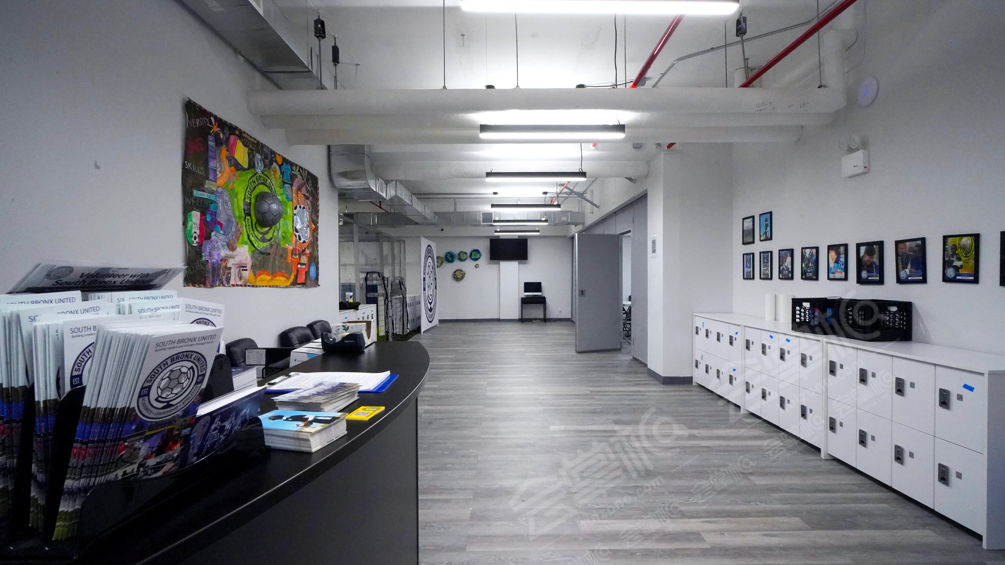Unique South Bronx Flex Space: Open Floor, Mini-Athletic Field, Classroom