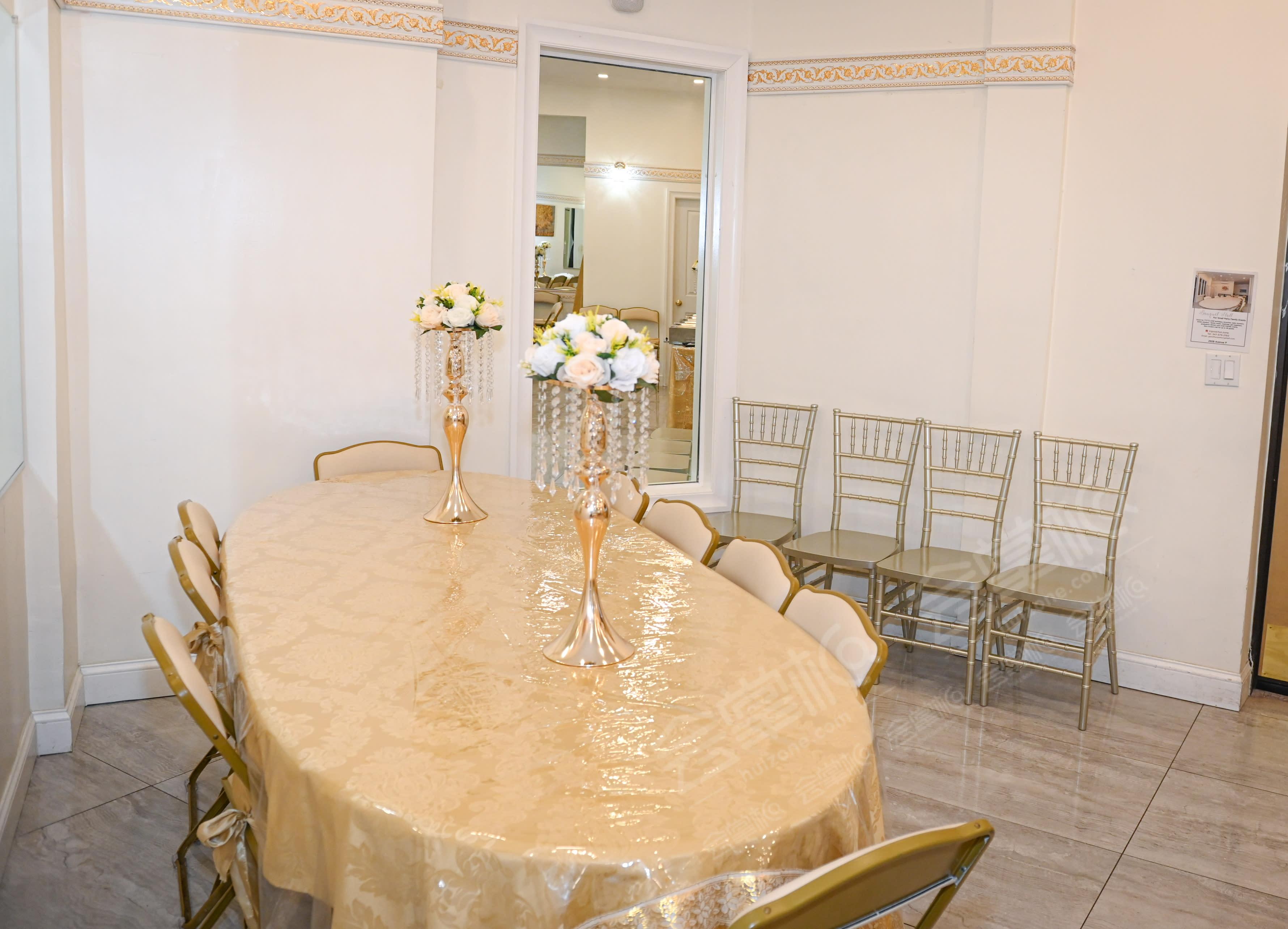 Modern Hall Only for Birthdays & Family Dinners - Bride & Groom Engagements - Business Meetings - Pop Up Shop Store