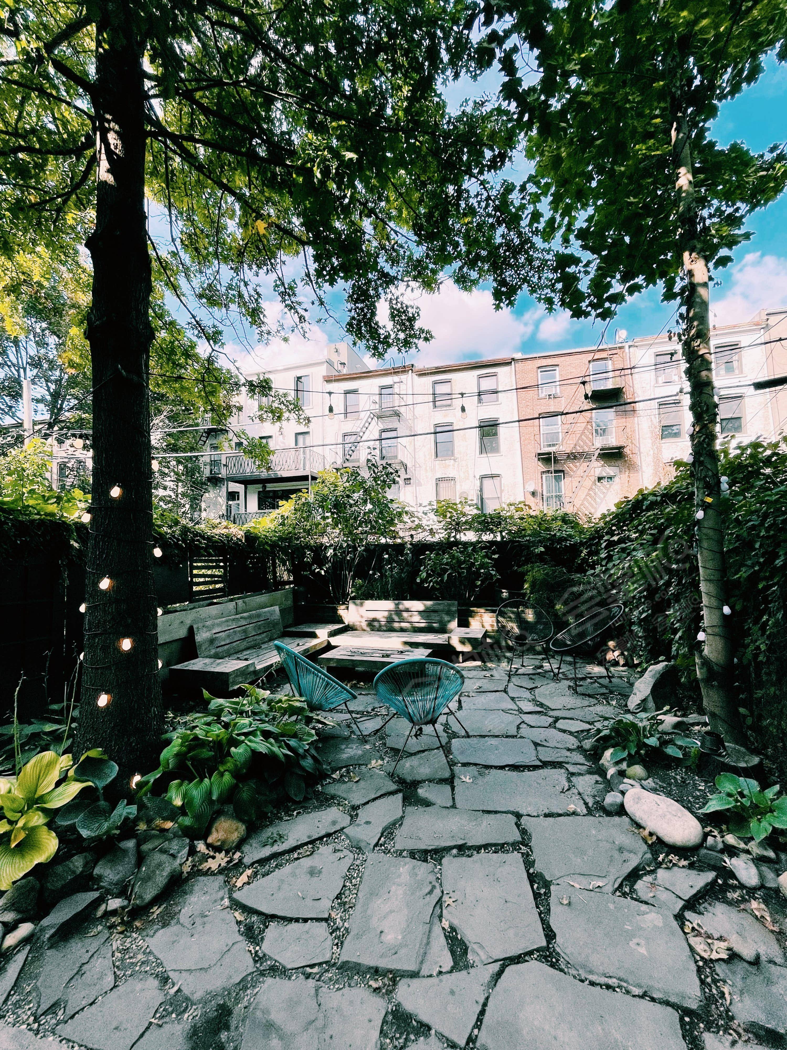 Brooklyn Brownstone with Magical Backyard
