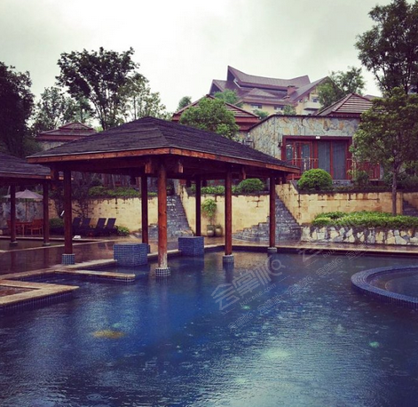 達(dá)州大竹和悅莊鄉(xiāng)村溫泉酒店場地環(huán)境基礎(chǔ)圖庫